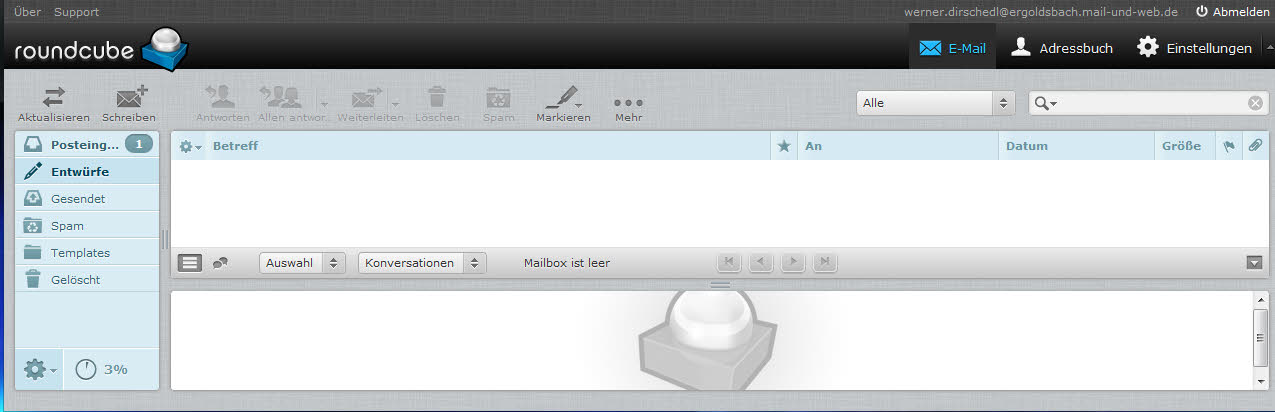 Roundcube WEB-Mail